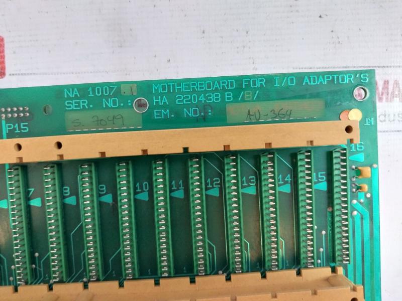 Norcontrol Na 1007.1 Motherboard For I/O Adaptor Au-364