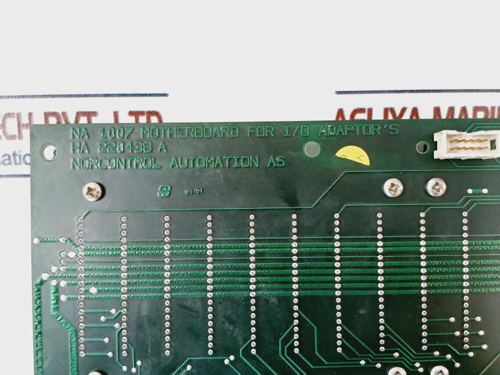 Norcontrol Na 1007.1 Motherboard For I/O Adaptor's Ha 220438 A