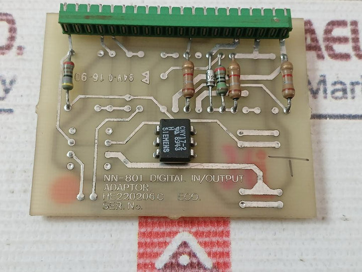 Norcontrol Na 1007 Motherboard For I/O Adaptor 94V-0 Nn-832 Ha 220438 A