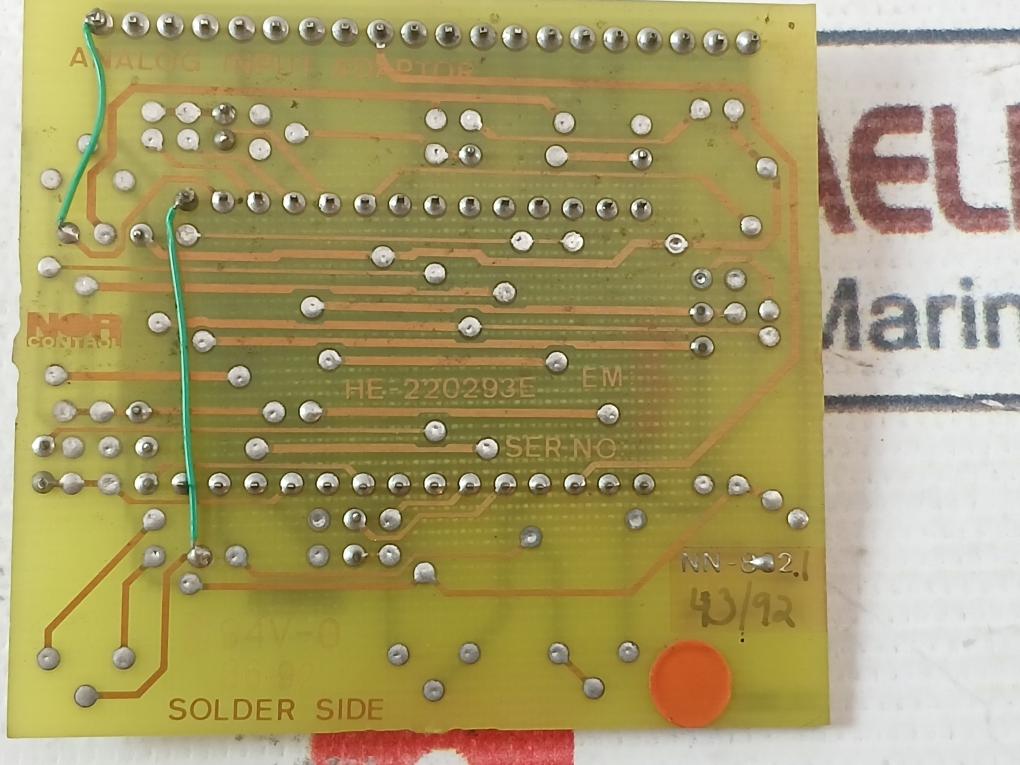 Norcontrol Na 1007 Motherboard For I/O Adaptor B 430 Nn-832.1 94V-0
