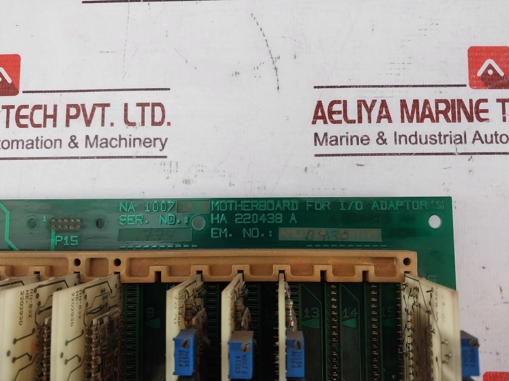 Norcontrol Na 1007 Motherboard For I/O Adaptor He-220293D 94V-0 Nn-832