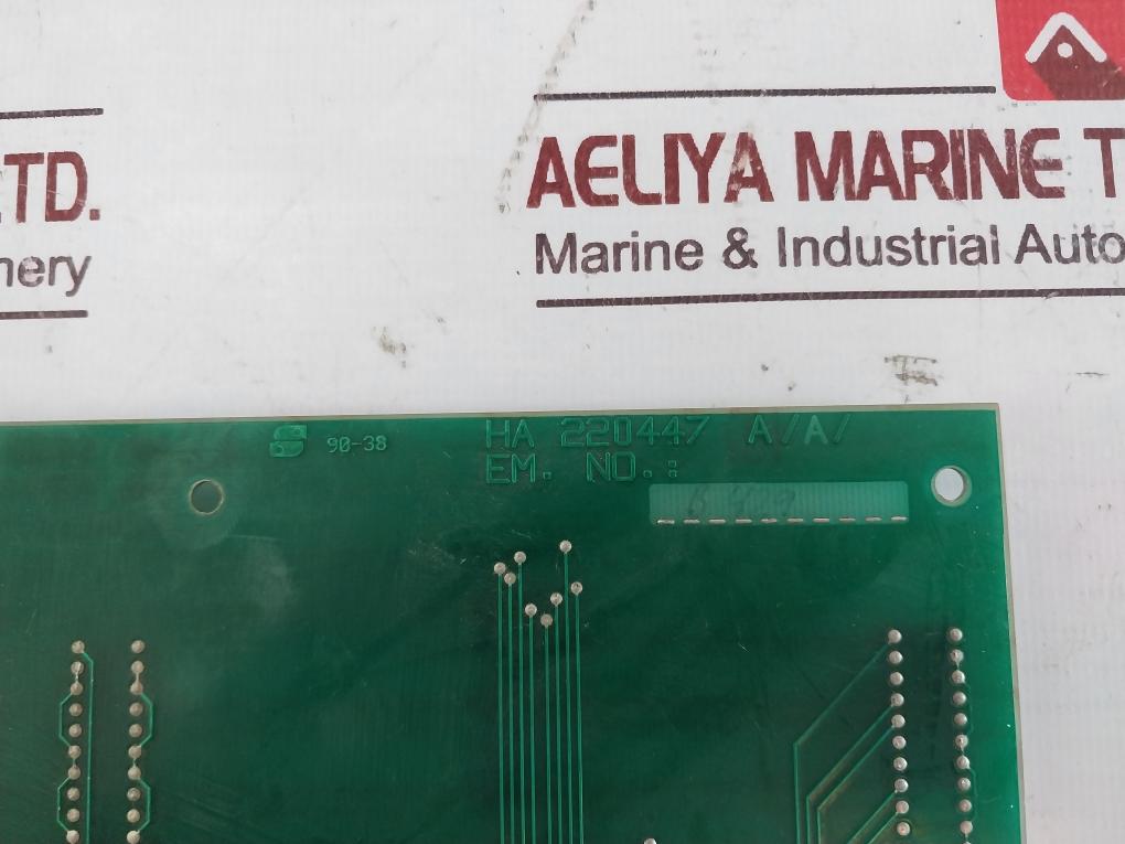 Norcontrol Na 1008.1 Operator Panel Pcb Card Ha 220447 A/A/