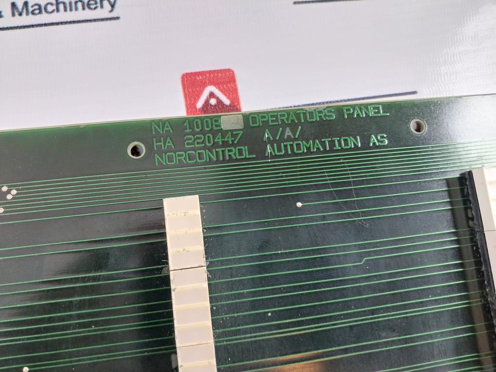 Norcontrol Na 1008.3 Operator Panel