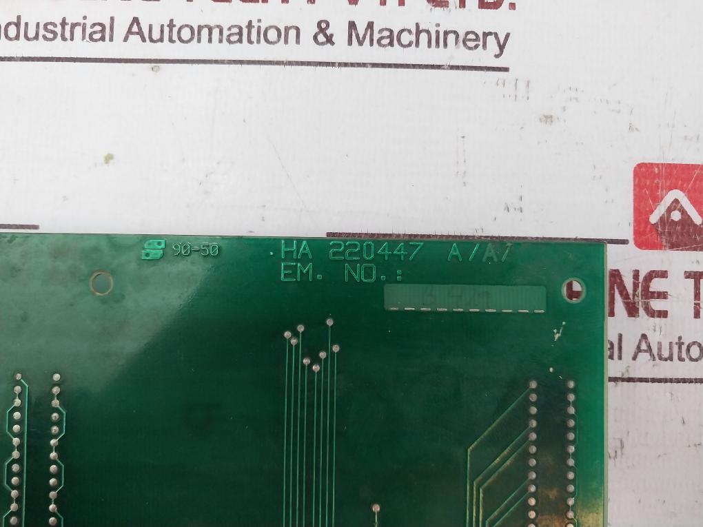 Norcontrol Na 1008.3 Operator Panel Pcb Card Ha 220447 A/A/