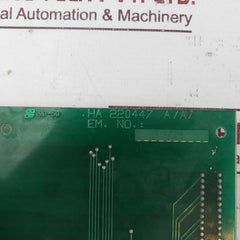 Norcontrol Na 1008.3 Operator Panel Pcb Card Ha 220447 A/A/