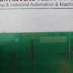 Norcontrol Na 1110 Dgu Panel Card Ha 220256 B/B