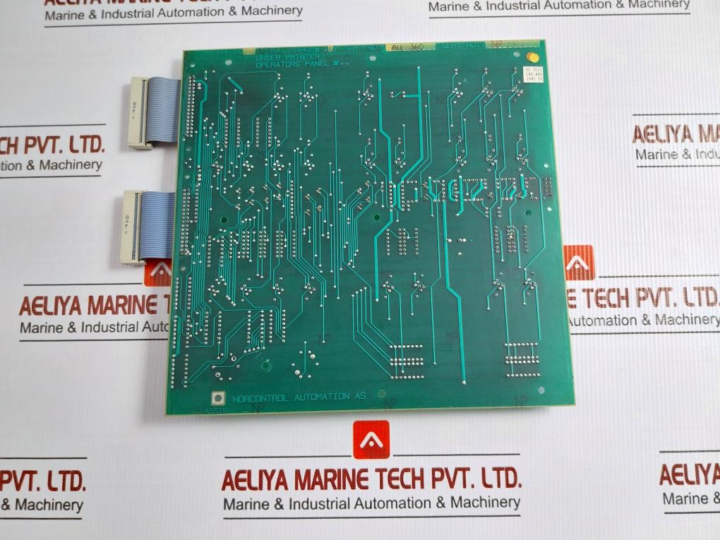 Pcb For Printer Operators Panel Norcontrol Na1115