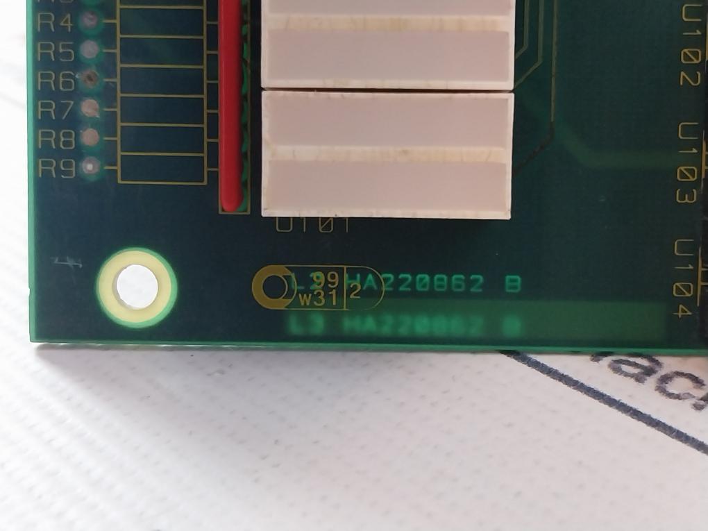 Norcontrol Na1116.1 Operator Panel Pcb Card Ha220862B/B/B Ac4/Ac7