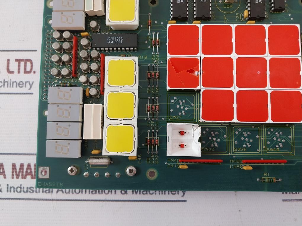 Norcontrol Na1116.1 Operator Panel Pcb Card Ha220862B/B/B Ac4/Ac7