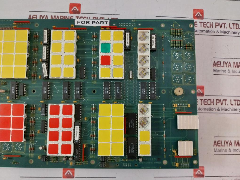 Norcontrol Na1116.1 Operator Panel Pcb Card Ha220862B/B/B Ac4/Ac7
