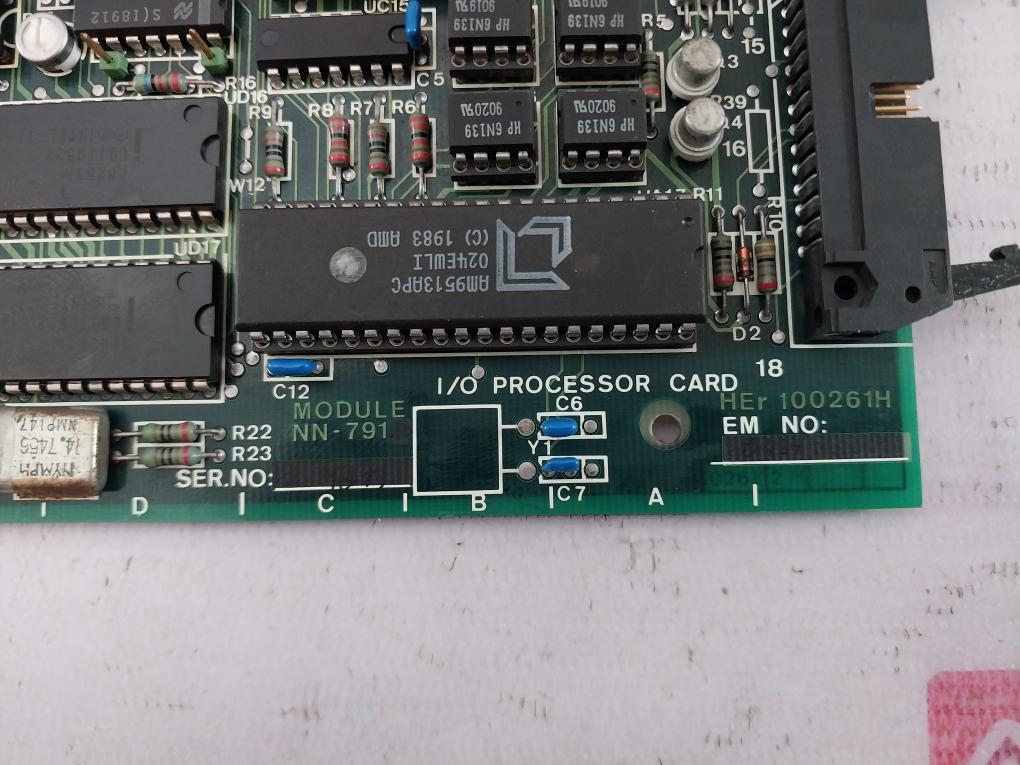 Norcontrol Nn-791.10 I/O Processor Card Her 100261H