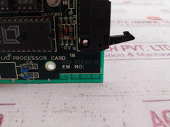 Norcontrol Nn-791.10 I/O Processor Card Her 100261H Used