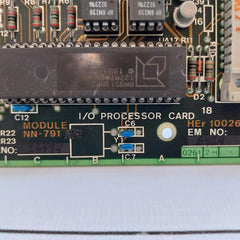 Norcontrol Nn-791.10 I/O Processor Card Her 100261H Ack2 Uj7