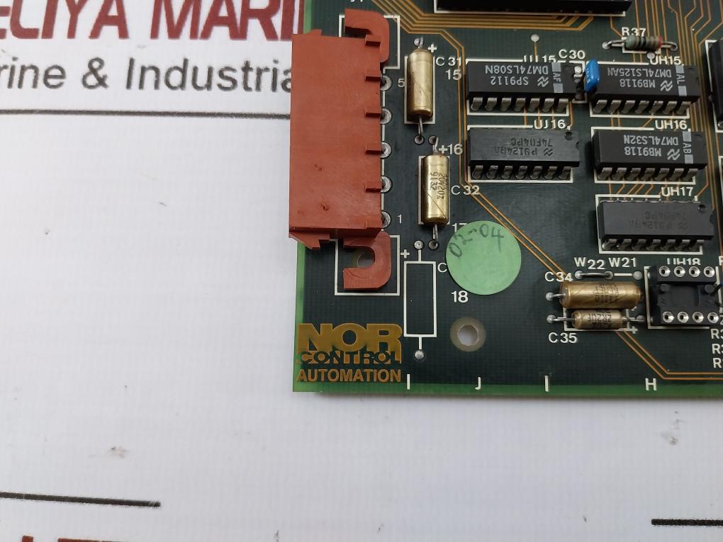 Norcontrol Nn-791.10 I/O Processor Card Her 100261H Ack2 Uj7