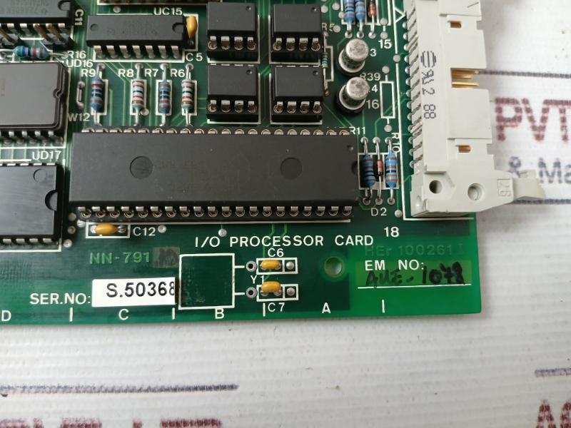 Norcontrol Nn-791.10 I/O Processor Card Her 100261 I Aue-1078