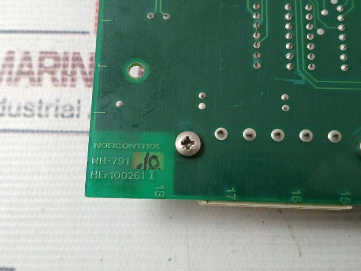 Norcontrol Nn-791.10 I/O Processor Card Her 100261 I Aue-1078