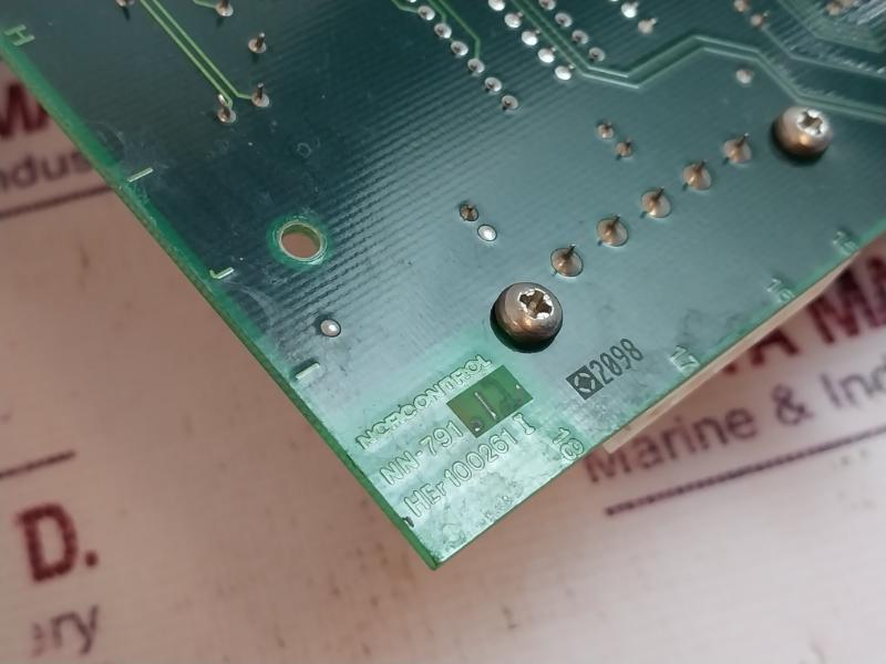 Norcontrol NN-791.12 Her 100261 I I/O Processor Card