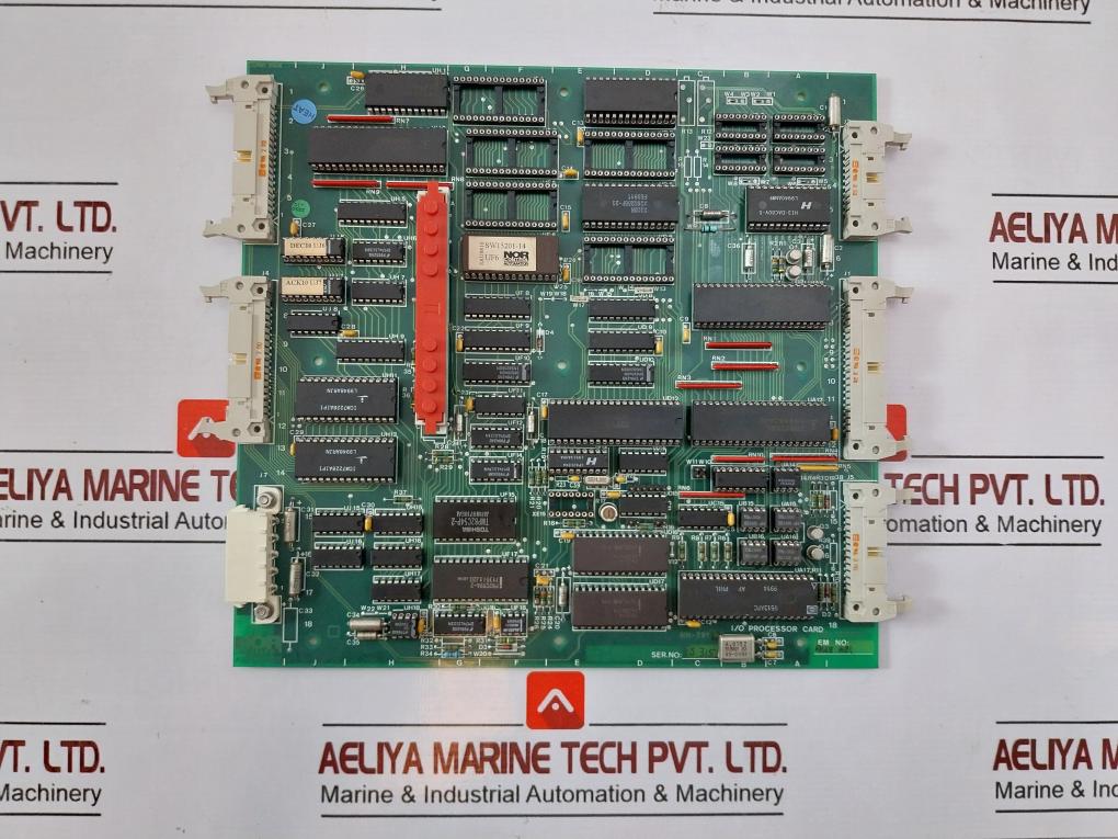 Norcontrol Nn-791.12 I/O Processor Card 94V-0 0800 Sw.15201-14 Dec10 Uj6