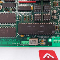 Norcontrol Nn-791.12 I/O Processor Card Dec10 Uj6 Sw.15201-14