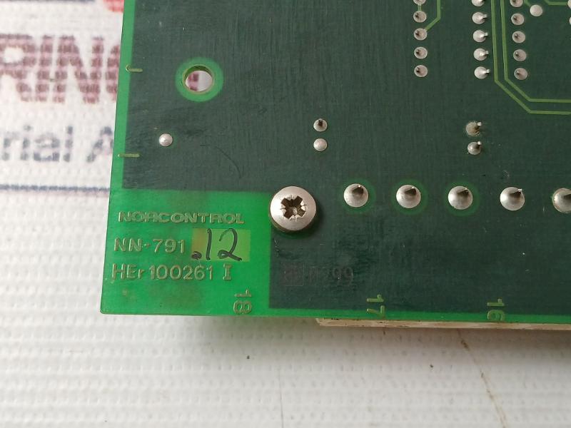 NORCONTROL NN-791.12 Input/Output Processor Card HER 100261 I