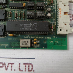 Norcontrol Nn-791.12 I/O Processor Card Her 100261 I B834