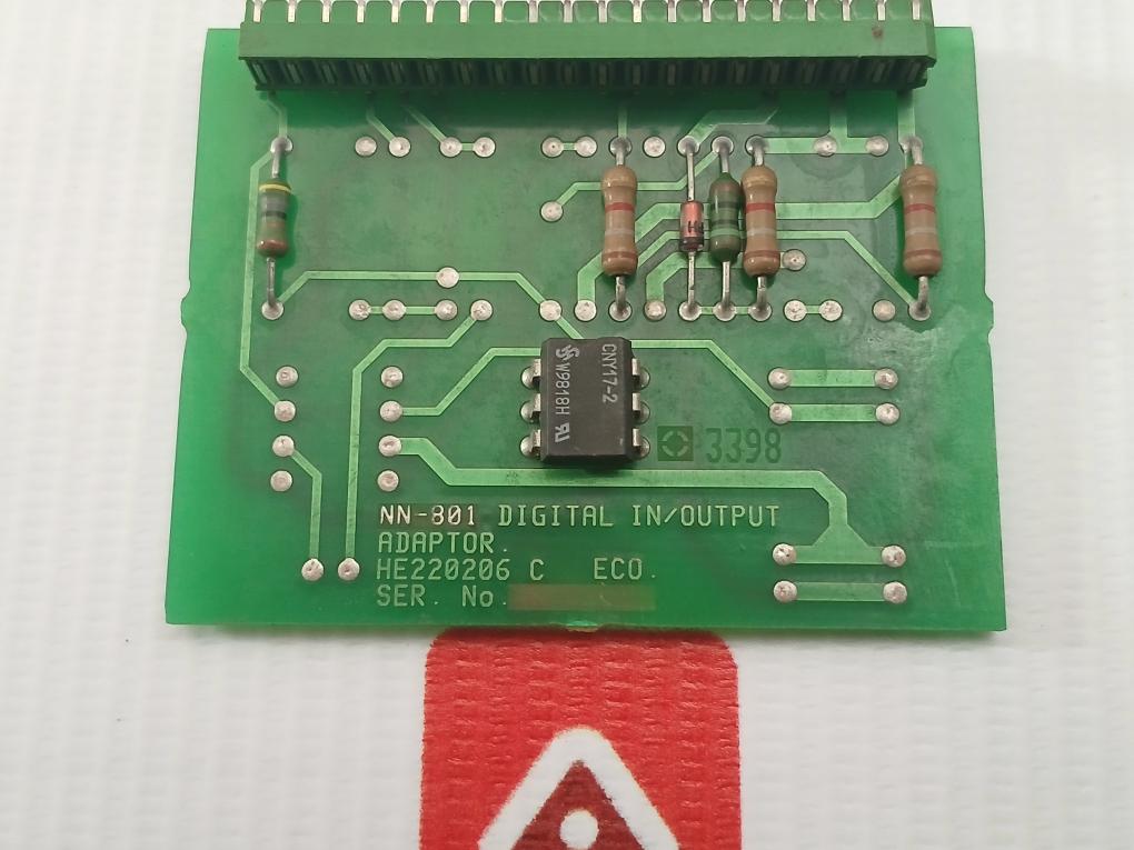 Digital Input/Output Adaptor Pcb Nn-801 Norcontrol