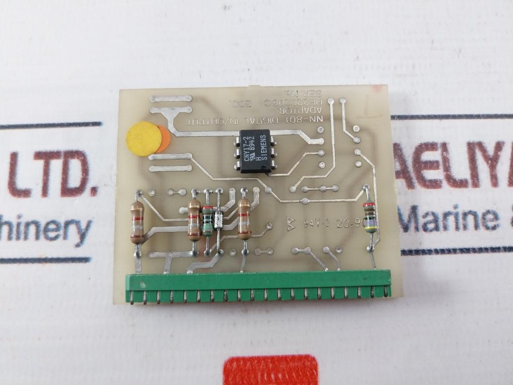 Norcontrol Nn-801.1 Digital In/Output Adaptor He220206 C