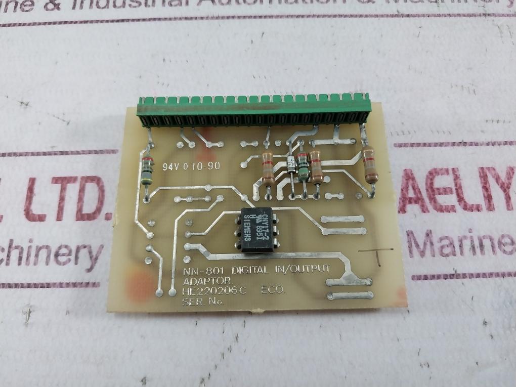 Norcontrol Nn-801.1 Digital In/Output Adaptor He220206 94V-0