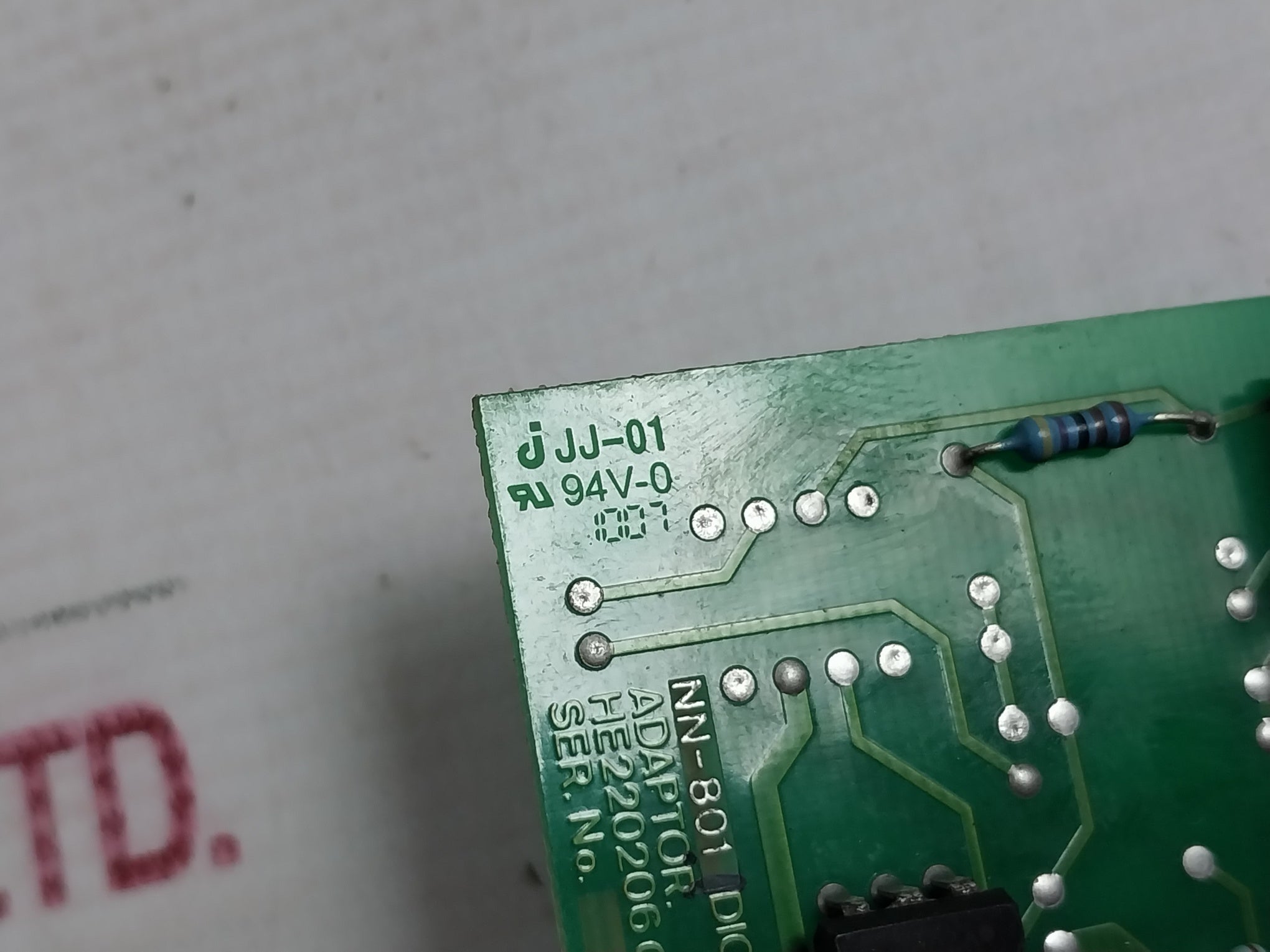 Norcontrol Nn-801.1 Digital In/Output Adaptor He220206C 94V-0