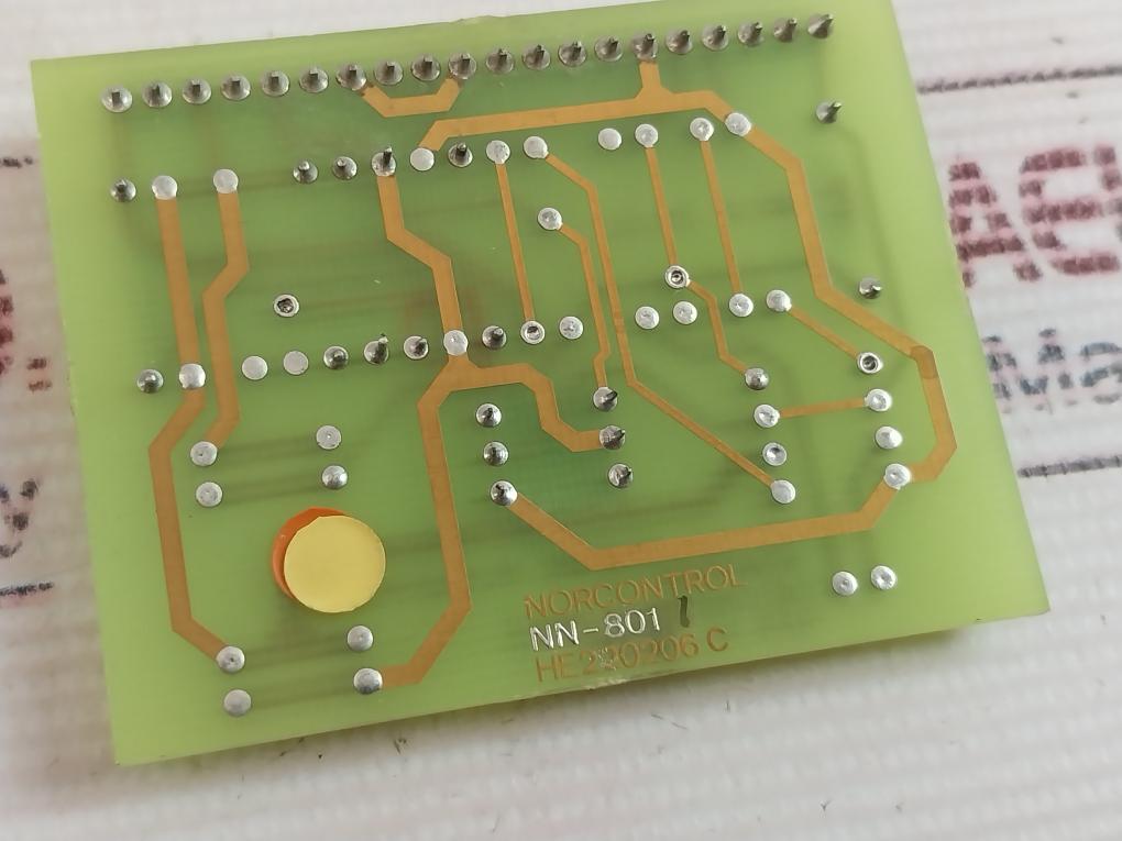 Norcontrol Nn-801.1 Digital In/Output Adaptor Card 94V