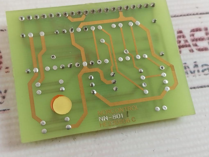 Norcontrol Nn-801.1 Digital In/Output Adaptor Card 94V