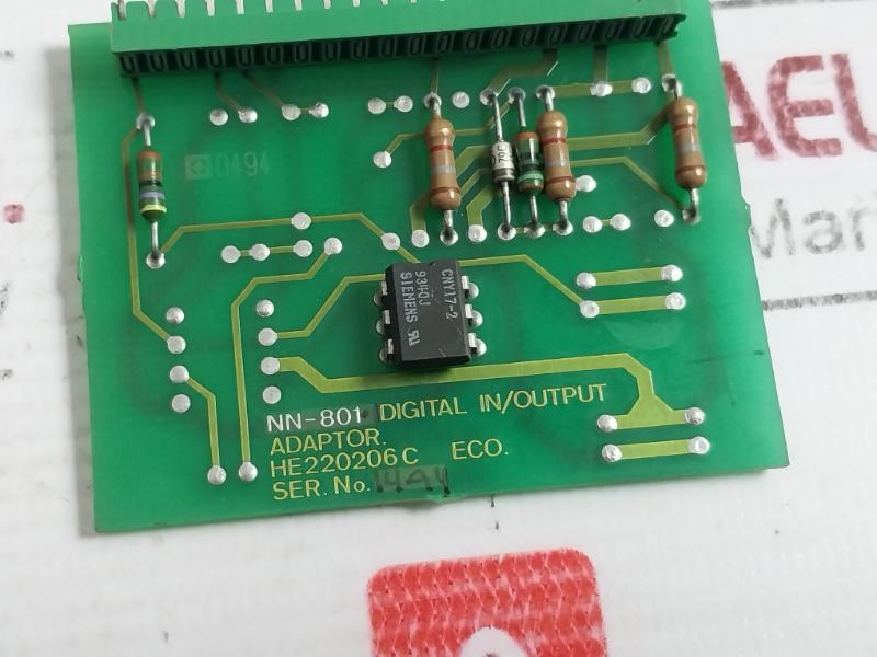 Norcontrol Nn-801.1 Digital Input/Output Adaptor He220206 C 0494