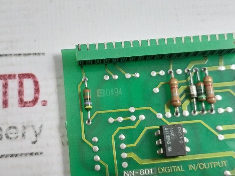 Norcontrol Nn-801.1 Digital Input/Output Adaptor He220206 C 0494