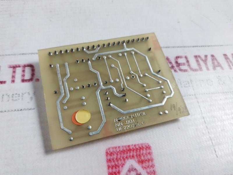 Norcontrol Nn-801.1 Digital Input Output Adaptor He220206 C 94V-0