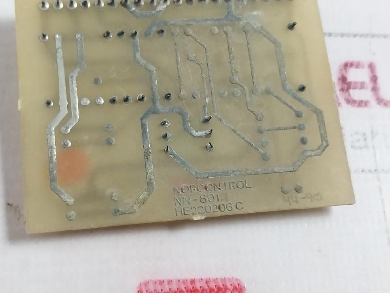 Norcontrol Nn-801.1 Digital Input/Output Adaptor 94V-0 He220206 C