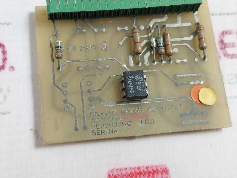 Norcontrol Nn-801.1 Digital Input/Output Adaptor 94V-0 He220206 C