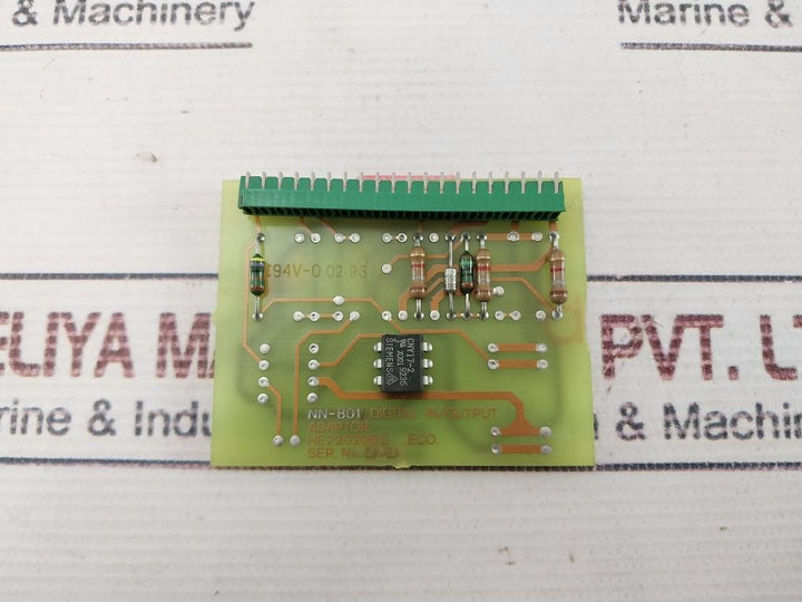 Norcontrol Nn-801.1 Plc Digital In/Output Adaptor