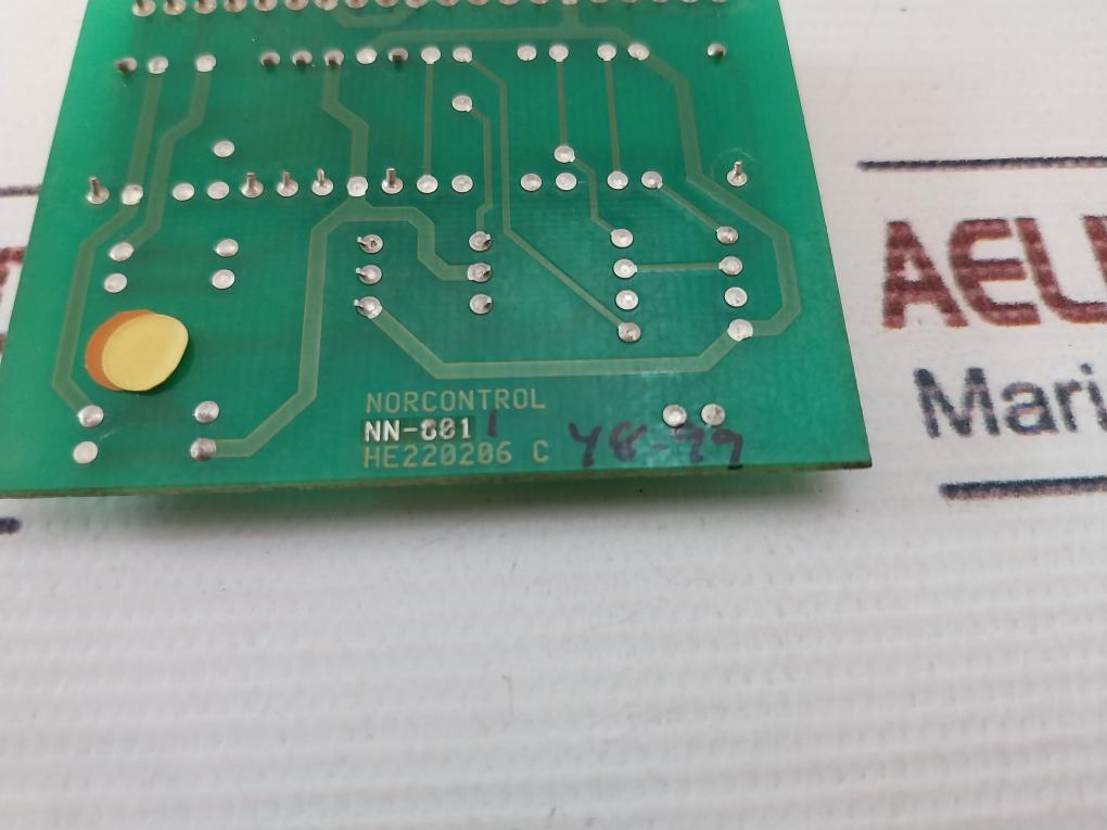 Norcontrol Nn-801 1 Digital In/Output Adaptor He220206 C