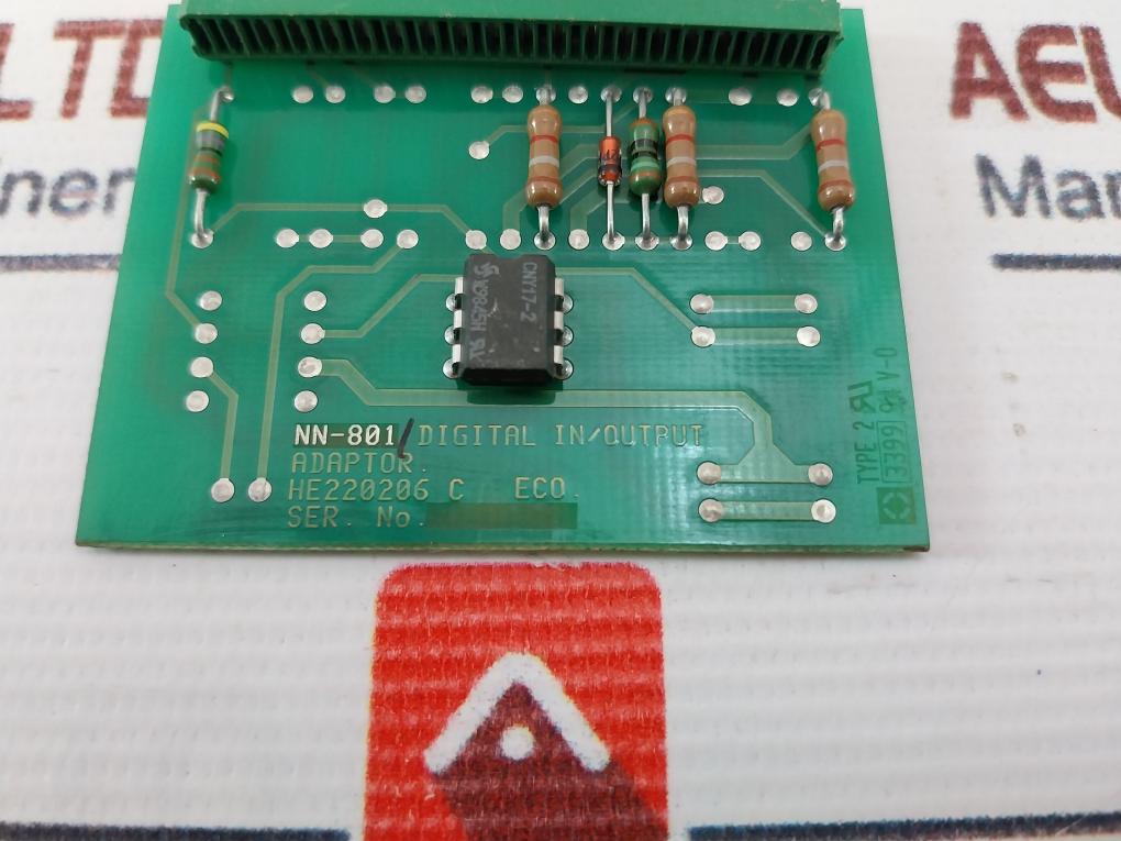 Norcontrol Nn-801 1 Digital In/Output Adaptor He220206 C