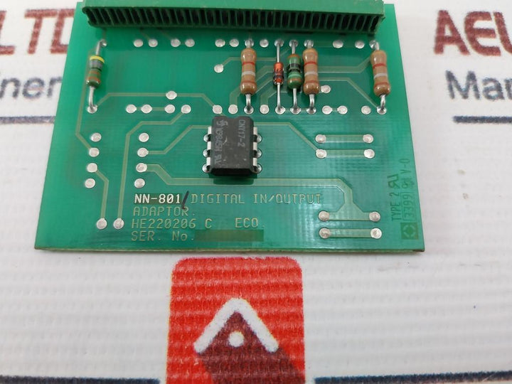 Norcontrol Nn-801 1 Digital In/Output Adaptor He220206 C