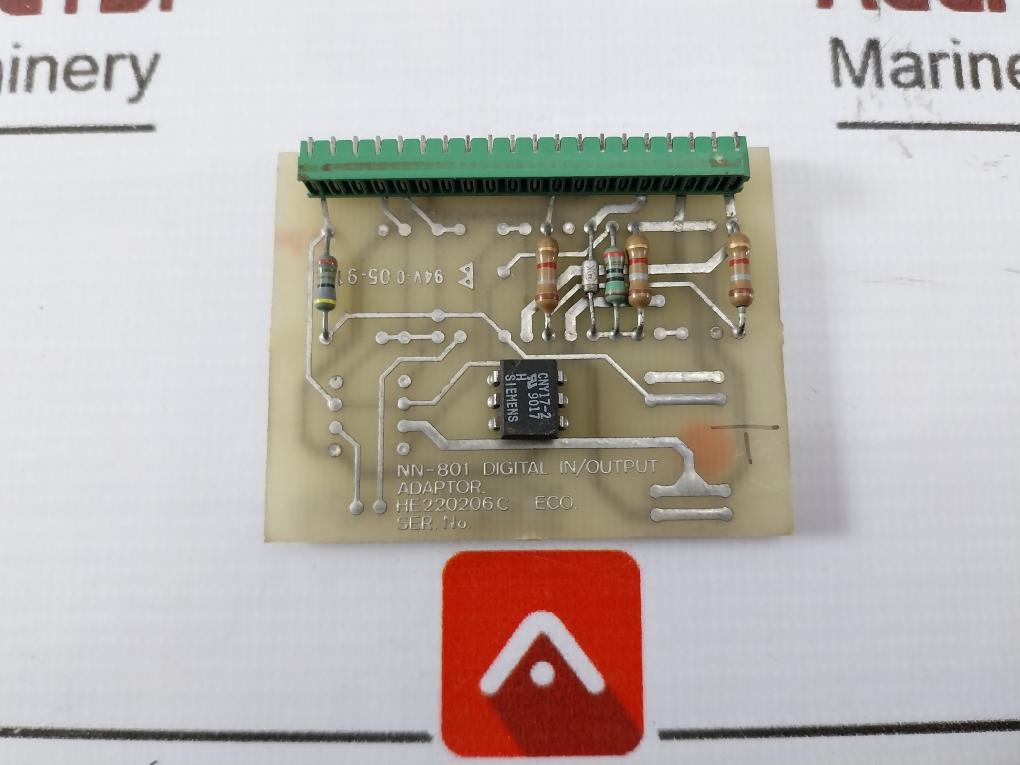 Norcontrol Nn-801 Digital Input/Output Adaptor He220206C 94V-0 05-91