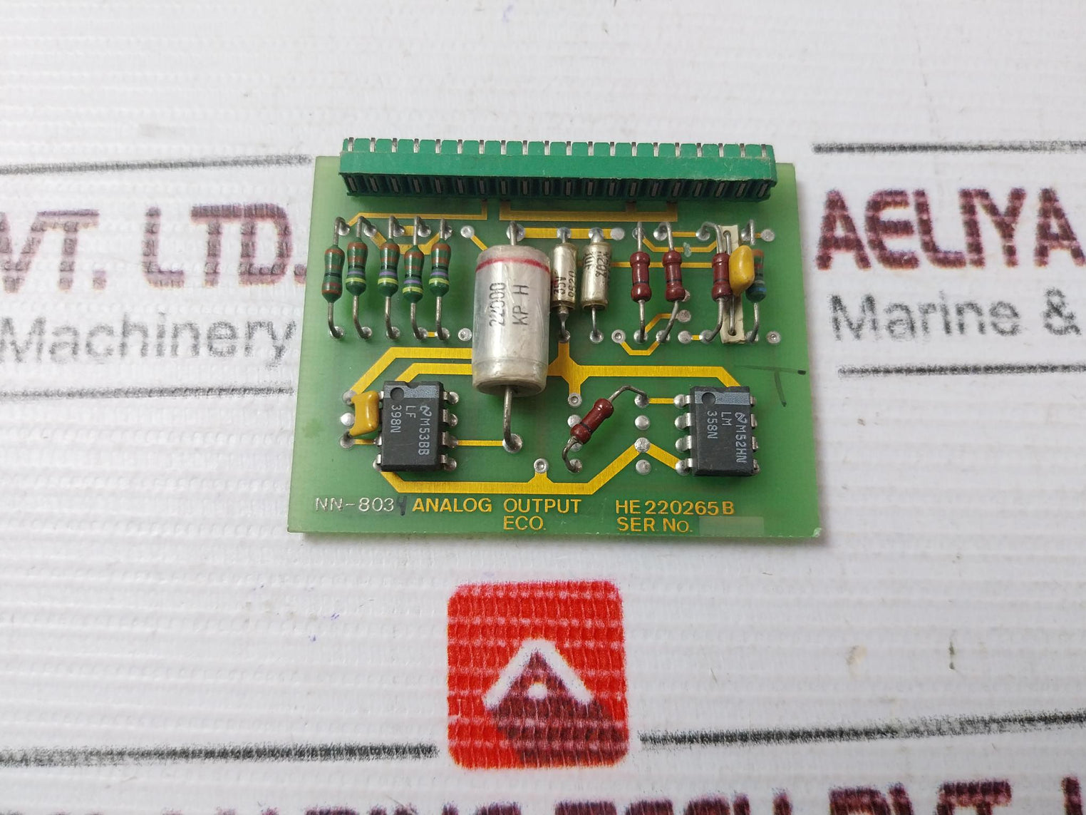 Norcontrol Nn-803.4 Analog Output Eco. He220265B