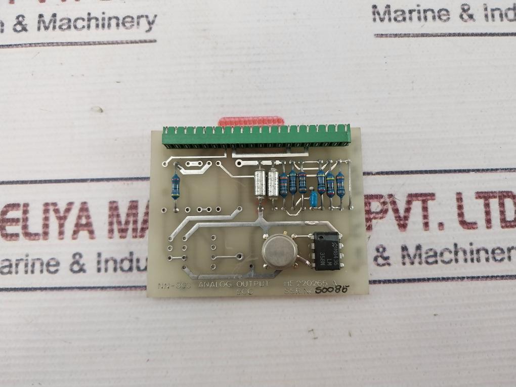Norcontrol Nn-803 Analog Output PCB Card