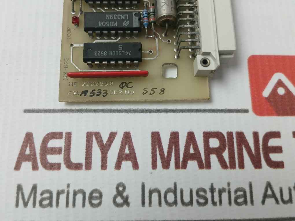 Norcontrol Nn-823 Error Detection Valve Driver He-220285 B