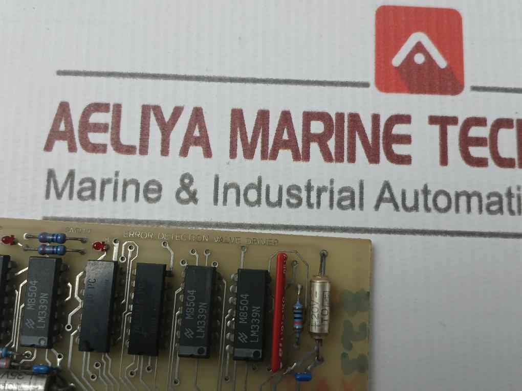 Norcontrol Nn-823 Error Detection Valve Driver He-220285 B