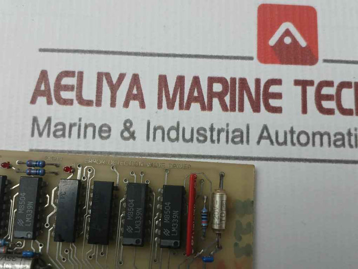 Norcontrol Nn-823 Error Detection Valve Driver He-220285 B