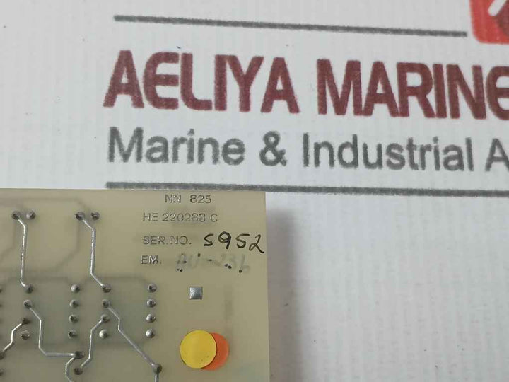 Norcontrol Nn-825 Power Monitoring 3998