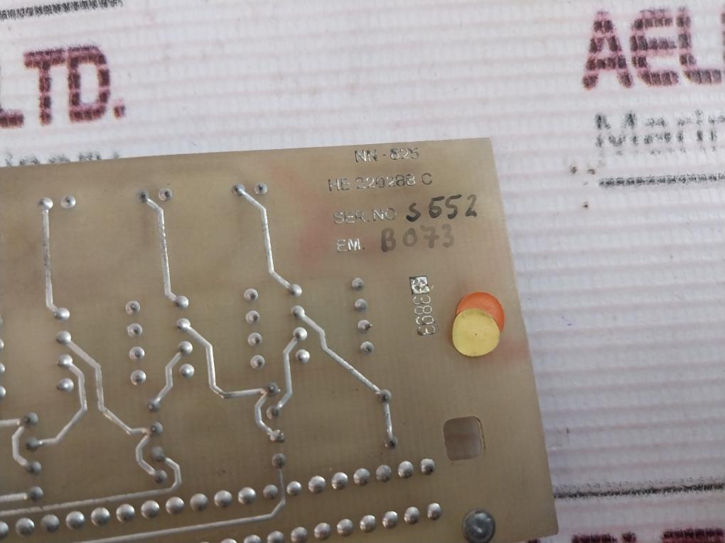 Norcontrol Nn-825 Power Monitoring Card
