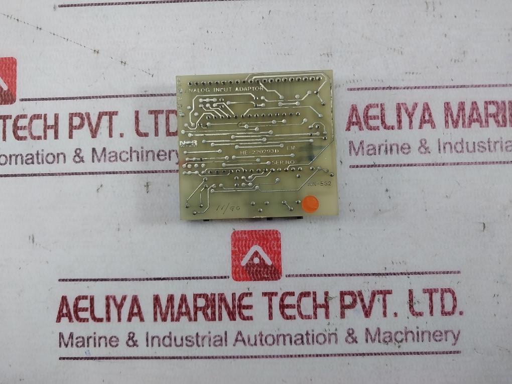 Norcontrol Nn-832.14 Analog Input Adaptor He-220293D 94V-0