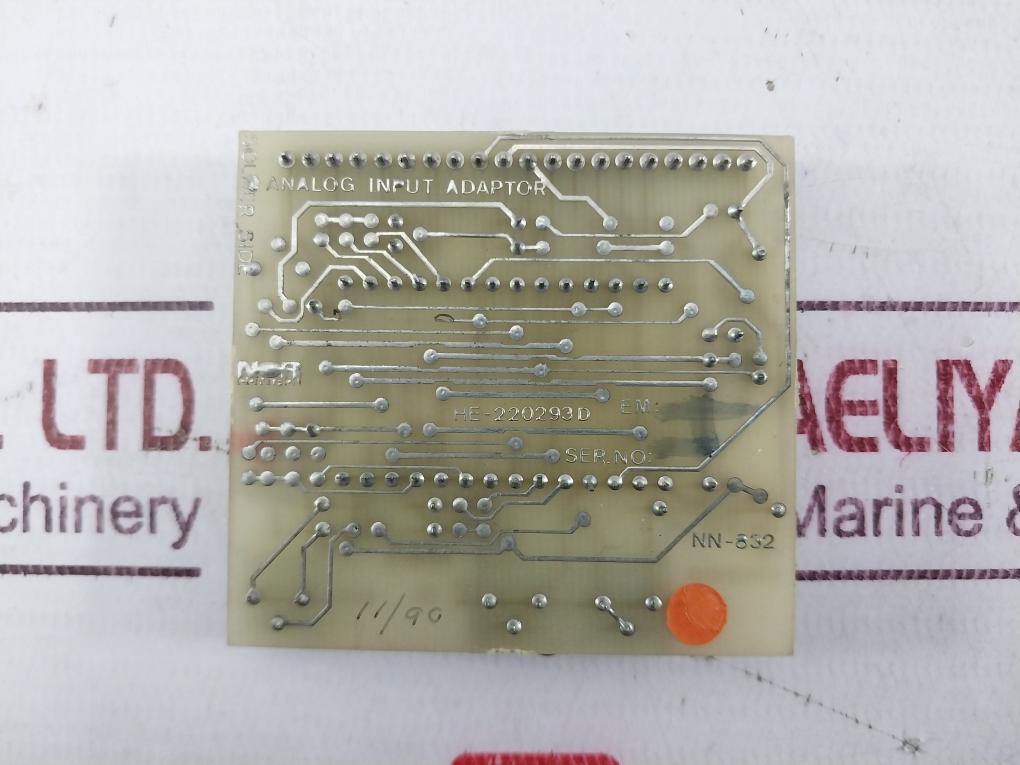 Norcontrol Nn-832.14 Analog Input Adaptor He-220293D 94V-0